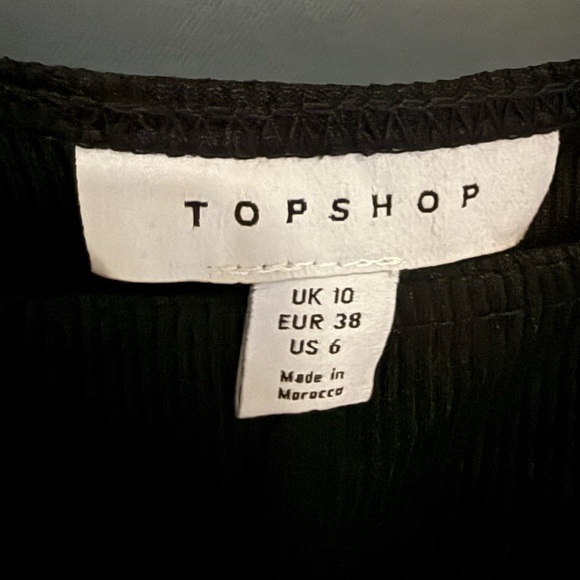 NWT Topshop Black Sweater Midi Dress – Size 6 - Picture 2 of 3